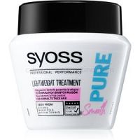 Syoss Pure Smooth vyživujúca maska pre hladké a žiarivé vlasy  300 ml