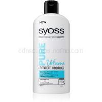 Syoss Pure Volume objemový kondicionér pre slabé vlasy  500 ml