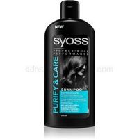 Syoss Purify & Care šampón pre mastnú vlasovú pokožku a suché končeky 500 ml