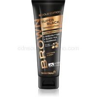 Tannymaxx Brown Super Black Gold Edition opaľovací krém do solária s bronzerom 125 ml