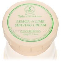 Taylor of Old Bond Street Lemon & Lime krém na holenie 150 g