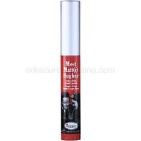 theBalm Meet Matt(e) Hughes dlhotrvajúci tekutý rúž odtieň Doting 7,4 ml