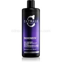 TIGI Catwalk Fashionista fialový kondicionér pre blond a melírované vlasy 750 ml