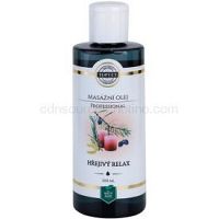 Topvet Professional masážny olej - hrejivý relax 200 ml