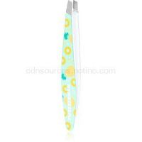 Tweezerman Studio Collection pinzeta šikmá mini Pineapple Punch