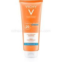 Vichy Capital Soleil Beach Protect ochranné hydratačné mlieko na tvár a telo SPF 20 300 ml