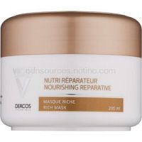 Vichy Dercos Nutri Reparateur vyživujúca maska pre suché a poškodené vlasy 200 ml