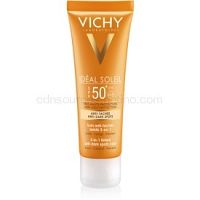 Vichy Idéal Soleil tónovaná starostlivosť proti pigmentovým škvrnám 3v1 SPF 50+ 50 ml