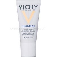 Vichy Lumineuse rozjasňujúci tónovací krém pre normálnu až zmiešanú pleť odtieň 02 Peach 30 ml