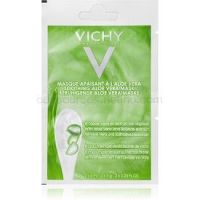 Vichy Mineral Masks upokojujúca pleťová maska s aloe vera  2 x 6 ml