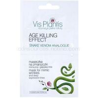 Vis Plantis Age Killing Effect protivrásková maska na tvár s hadím jedom 2 x 5 ml