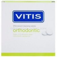 Vitis Orthodontic čistiace tablety pre snímateľné strojčeky a zubné náhrady 32 ks