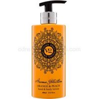 Vivian Gray Aroma Selection Orange & Peach mlieko na ruky a telo 400 ml