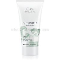 Wella Professionals Nutricurls Waves & Curls uhladzujúca maska pre vlnité a kučeravé vlasy 30 ml
