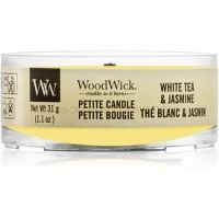 Woodwick Vanilla Sol votívna sviečka s dreveným knotom 31 g