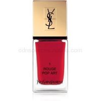 Yves Saint Laurent La Laque Couture lak na nechty odtieň 01 Rouge Pop Art 10 ml