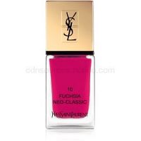 Yves Saint Laurent La Laque Couture lak na nechty odtieň 10 Fuchsia Neo-Classic 10 ml