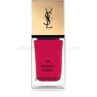 Yves Saint Laurent La Laque Couture lak na nechty odtieň 49 Rouge Pablo 10 ml