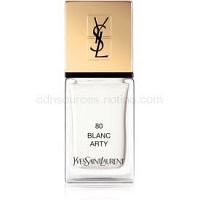 Yves Saint Laurent La Laque Couture lak na nechty odtieň 80 Blanc Arty 10 ml