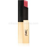 Yves Saint Laurent Rouge Pur Couture The Slim tenký zmatňujúci rúž s koženým efektom odtieň 12 Nu Incongru 2,2 g