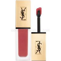 Yves Saint Laurent Tatouage Couture ultra matujúci tekutý rúž odtieň 16 Nude Emblem - Terra Cotta Pink 6 ml