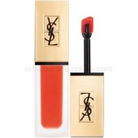 Yves Saint Laurent Tatouage Couture ultra matujúci tekutý rúž odtieň 17 Unconventional Coral - Vibrant Tangerine 6 ml