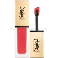 Yves Saint Laurent Tatouage Couture ultra matujúci tekutý rúž odtieň 22 Corail Anti-Mainstream - Neon Coral 6 ml