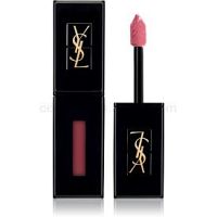 Yves Saint Laurent Vernis À Lèvres Vinyl Cream lesk na pery s krémovou textúrou odtieň 407 Carmin Sesssion 5,5 ml