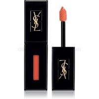 Yves Saint Laurent Vernis À Lèvres Vinyl Cream lesk na pery s krémovou textúrou odtieň 408 Corail Neo-Pop 5,5 ml