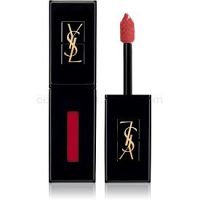 Yves Saint Laurent Vernis À Lèvres Vinyl Cream lesk na pery s krémovou textúrou odtieň 411 Rhytm Red 5,5 ml