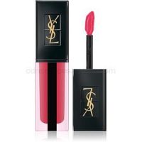 Yves Saint Laurent Vernis À Lèvres Water Stain dlhotrvajúci tekutý rúž dodávaí hydratáciu a lesk odtieň 608 Flot de Fuchsia 5,9 ml