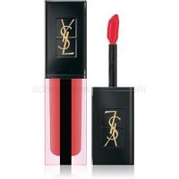Yves Saint Laurent Vernis À Lèvres Water Stain dlhotrvajúci tekutý rúž dodávajúci hydratáciu a lesk odtieň 609 Submerged Coral 5,9 ml