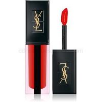 Yves Saint Laurent Vernis À Lèvres Water Stain dlhotrvajúci tekutý rúž dodávajúci hydratáciu a lesk odtieň 618 Wet Vermilion 5,9 ml
