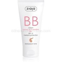 Ziaja BB Cream BB krém pre normálnu a suchú pleť odtieň Dark Peach 50 ml