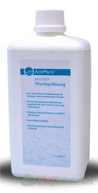 ActiMaris AG ActiMaris Sensitiv roztok výplach čišt.ran 1000 ml
