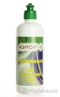 Aqvitox-D prostriedok na ošetrenie rán, roztok 1x500 ml