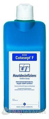 Cutasept® F - Bezfarebný alkoholový dezinfekčný prípravok na kožu 1 l