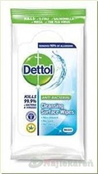 Dettol antibakteriálne obrúsky na povrchy 36 ks