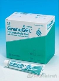 GranuGEL hydrokoloidný sterilný gél 15gx10ks, Doprava zdarma