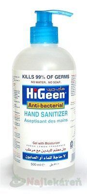 HiGeen Antibakteriálny gél na ruky