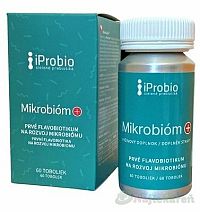 iProbio Mikrobióm+ prvé cielené flavobiotikum 60 tabliet