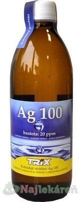 Pharma Activ Koloidné striebro Ag 100 20 ppm 500 ml