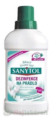 Sanytol Na prádlo dezinfekce na prádlo a pračky 500 ml