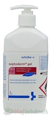 Septoderm gel s dávkovačem 500 ml