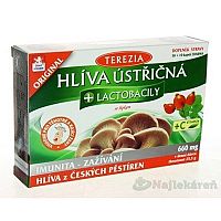 Terezia Company Hlíva ustricovitá + lactobacily so šípkami FORTE 10 cps.