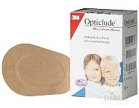 3M Opticlude Maxi Junior Očná náplasť 1×20 ks, očná náplasť 5,7 × 8 cm