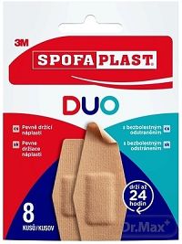 3M SPOFAPLAST č. 612 DUO náplasti 1×1, náplasti