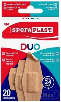 3M SPOFAPLAST č. 613 DUO náplasti 1×20 ks, náplasti