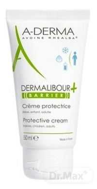 A-DERMA DERMALIBOUR+ BARRIER CREME PROTECTRICE 1×50 ml, ochranný krém na podráždenú a narušenú pokožku