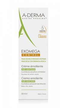 A-DERMA EXOMEGA CONTROL CRÈME ÉMOLLIENTE D.E.F.I. emolienčný krém